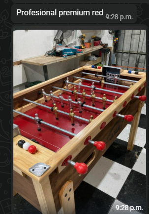 Taca taca Profesional Premium Red - cancha roja, tope de gama